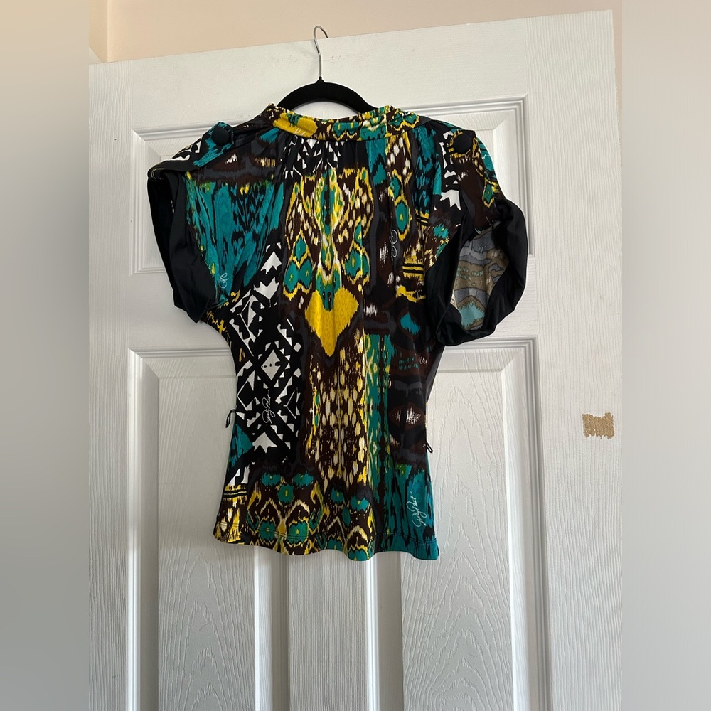 Multicolored Short Sleeve Shirt